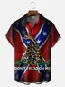 Moisture-wicking US Army Veterans Day Chest Pocket Casual Shirt