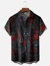 Moisture Wicking Ukiyo-e Dragon Chest Pocket Hawaiian Shirt