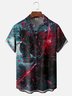 Moisture Wicking Ukiyo-e Samurai Chest Pocket Hawaiian Shirt