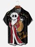 Moisture-wicking Nightmare Before Christmas Chest Pocket Hawaiian shirt