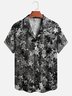 Moisture-wicking Party Star Sequin Print Hawaiian Shirt