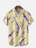 Moisture-wicking Lavender Chest Pocket Hawaiian Shirt