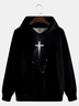 Religious Jesus Cross Hoodie Sweatshirt