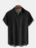 Moisture-wicking Solid Color Chest Pocket Casual Shirt