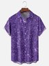 Moisture-wicking Holiday Party Chest Pocket Casual Shirt