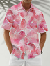 Moisture Wicking Botanical Chest Pocket Hawaiian Shirt