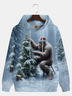 Christmas Bigfoot Hoodie Sweatshirt