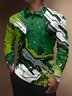 Moisture Wicking Technology Sci-fi Mechanical Armor Golf Polo