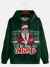 Trump I'll Be Home For Christmas Hoodie Sweatshirt