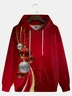 Christmas Decorated Hoodie Sweatshirt