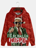 I'll Be Home For Christmas Trump Hoodie Sweatshirt