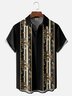 Moisture-wicking Christmas Decoration Chest Pocket Bowling Shirt