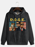 Trump Musk D.O.G.E. Department Hoodie Sweatshirt