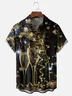 Moisture-wicking New Year celebration Champagne Chest Pocket Casual Shirt