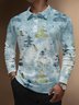 Moisture Wicking Christmas Snowflakes Golf Polo