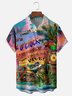 Moisture Wicking Hawaiian 5 O'Clock Chest Pocket Casual Shirt