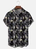 Moisture-wicking Mothman City Cartoon Chest Pocket Casual Shirt
