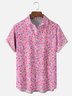 Moisture-wicking Geomatric Chest Pocket Casual Shirt