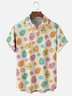 Moisture-wicking Easter Eggs Chest Pocket Casual Shirt