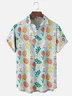 Moisture-wicking Easter Bunny Rabbits Eggs Chest Pocket Casual Shirt