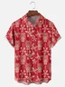 Moisture-wicking Tiki Chest Pocket Hawaiian Shirt