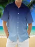 Moisture Wicking Gradient Chest Pocket Casual Shirt