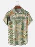 Moisture-wicking St. Patrick'S Day Shamrock Celtic Harp Chest Pocket Casual Shirt