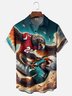 Moisture-wicking American Football Atlanta Falcons Chest Pocket Casual Shirt