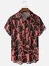 Moisture-wicking Art Body Abstract Painting Chest Pocket Hawaiian Shirt