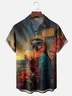 Moisture-wicking 5 O‘Clock Parrots Chest Pocket Hawaiian Shirt