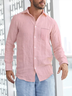 Moisture Wicking Plain Casual Shirt