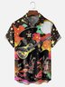 Moisture-wicking Cinco de Mayo Day of the Dead Mexican Skull Guitar Chest Pocket Casual Shirt