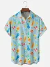 Moisture-wicking Cocktail Chest Pocket Hawaiian Shirt