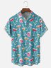 Moisture-wicking Cocktail Chest Pocket Hawaiian Shirt