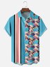 Moisture-wicking Cow Chest Pocket Bowling Shirt