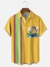 Moisture-wicking Crocodile on Vacation Chest Pocket Bowling Shirt