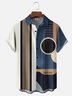 Moisture-wicking Breathable Guitar Chest Pocket Bowling Shirt