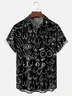 Moisture Wicking Abstract Breast Line Chest Pocket Hawaiian Shirt