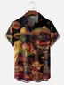 Moisture Wicking Cinco de Mayo Big Hat Star Chest Pocket Hawaiian Shirt