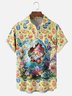 Moisture-wicking Easter Bunny Rabbit Eggs Gnome Chest Pocket Casual Shirt