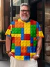 Geometric Square T-shirt