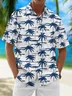 Moisture Wicking Coconut Tree Chest Pocket Hawaiian Shirt