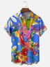 Moisture Wicking Cinco de Mayo Big Hat Chili Guitar Chest Pocket Hawaiian Shirt