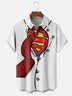 Moisture-wicking Super Father Chest Pocket Casual Shirt