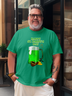 St. Patrick's Day Shamrock Beer T-shirt