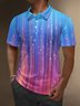 Moisture Wicking Abstract Gradient Golf Polo