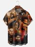 Moisture-wicking Happy Juneteenth Liberation Character Art Chest Pocket Casual Shirt