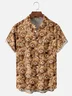 Moisture Wicking Bear Stuffed Animal Chest Pocket Hawaiian Shirt