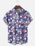 Moisture Wicking American Star USA Chest Pocket Hawaiian Shirt