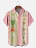 Moisture-wicking Happy Easter Funny Carrot Egg Bunny Chest Pocket Bowling Shirt